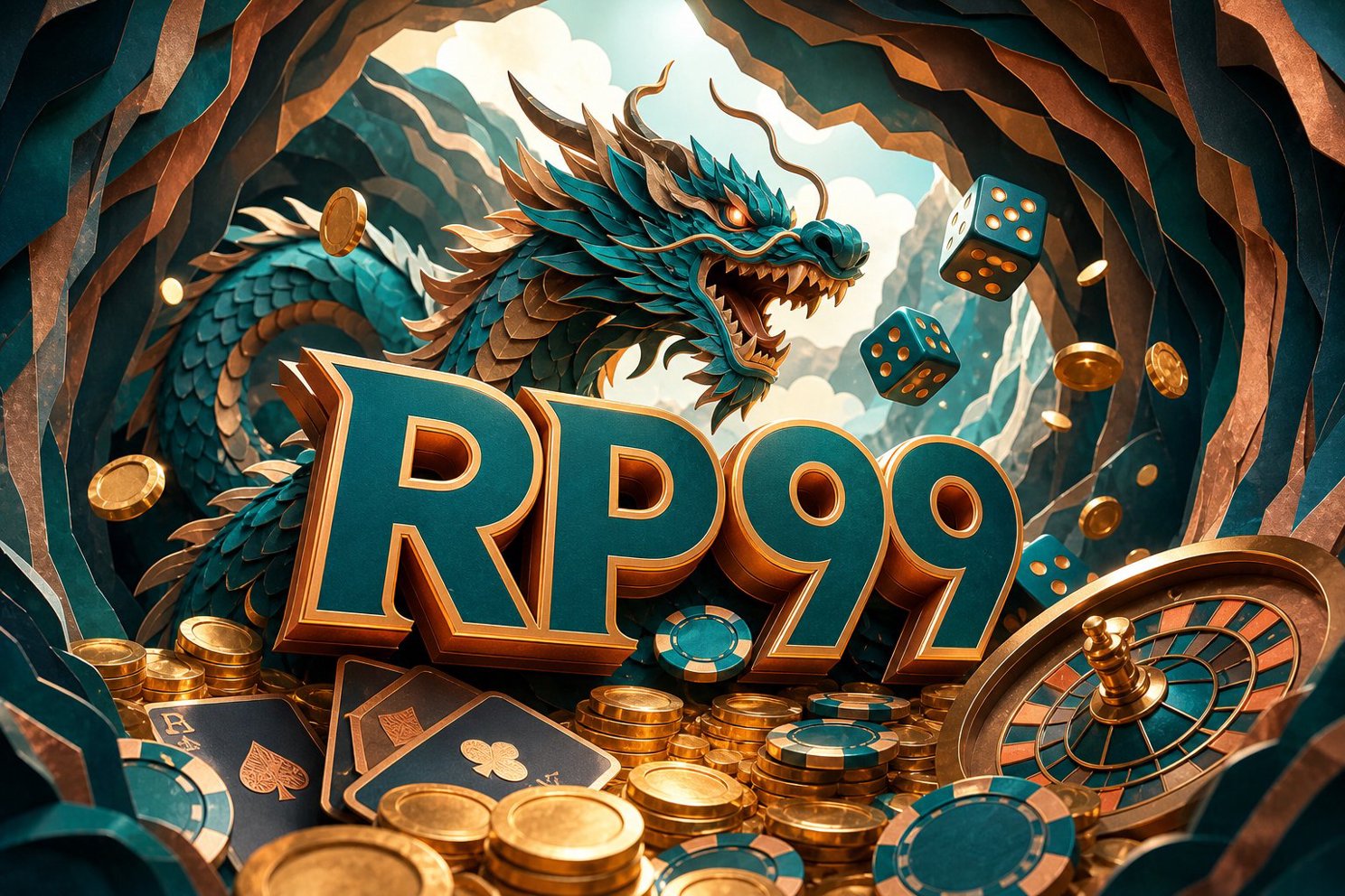 Kartu promosi bonus deposit pertama pada halaman utama RP99